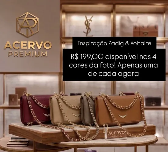 Bolsas novas com preço nas fotos