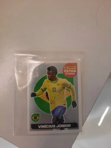 Figurinha Legend Vinicius Júnior Prata Copa 2026
