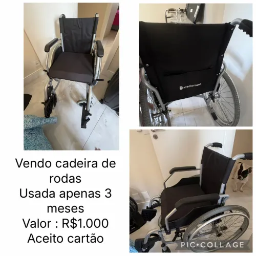 Vendo cadeira de rodas
