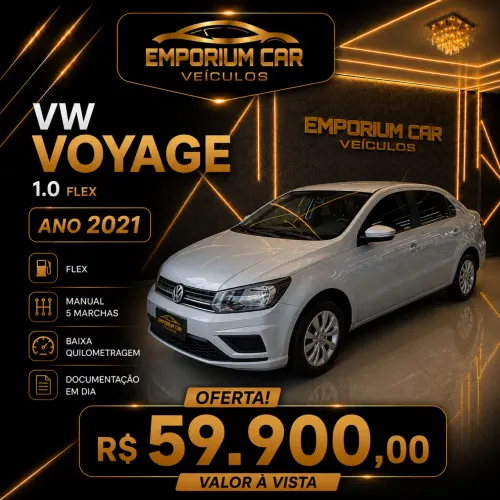 Volkswagen Voyage 1.0 Flex 12V 4P 2021