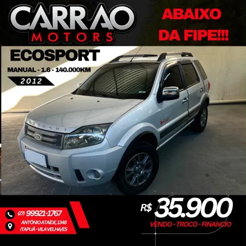 Ford Ecosport XLT Freestyle 1.6 Flex 8V 5P 2012