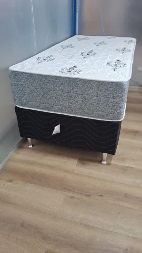 Conjunto Box solteiro molas ensacadas 