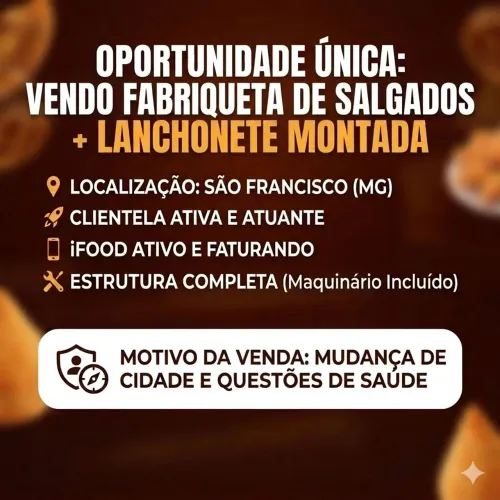 Oportunidade de negócio - cidade de São Francisco