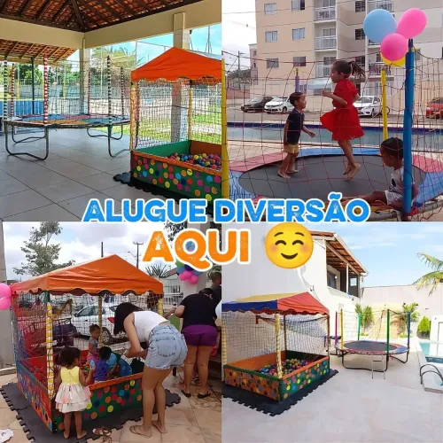 Kit Pula pula e piscina de bolinhas (Aluguel)
