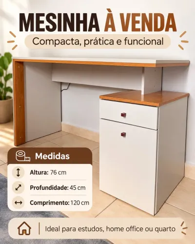 Escrivaninha / Mesa para Computador com Gaveta