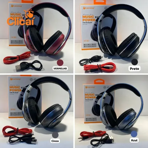 Fone de ouvido Bluetooth