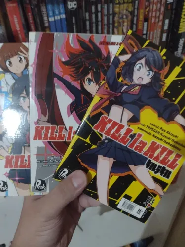 Mangá Kill la Kill box set vol 1 a 3 da JBC item escasso