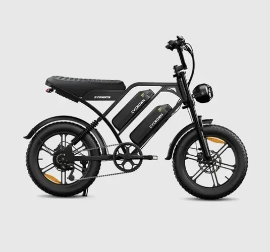 CYC Hunter - Bicicleta Elétrica 750W | Até 45 km/h | Bateria Dupla 48V