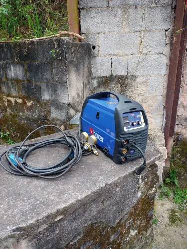 Maquina de solda boxer multiprocessos(mig/tig/eletrodo)bivolt 160A