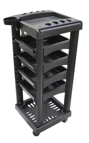 Carrinho auxiliar de cabeleireiro