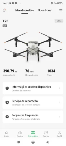 Drone DJI Agras T25 