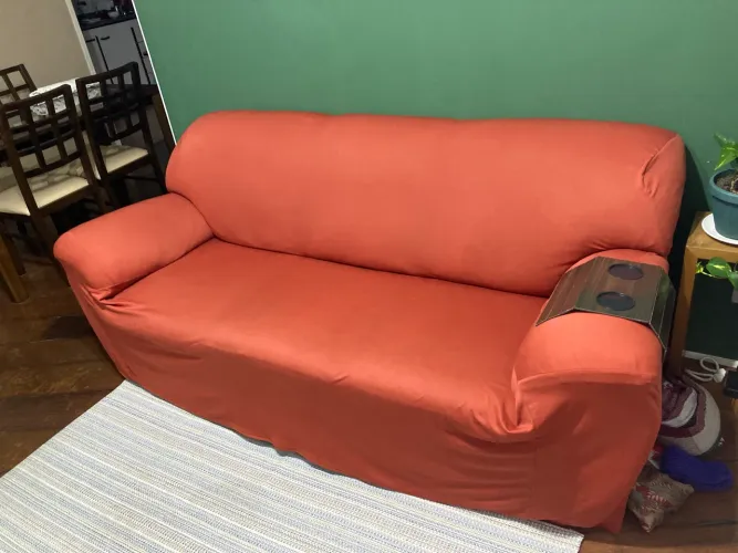 Sofá 3 Lugares com Capa