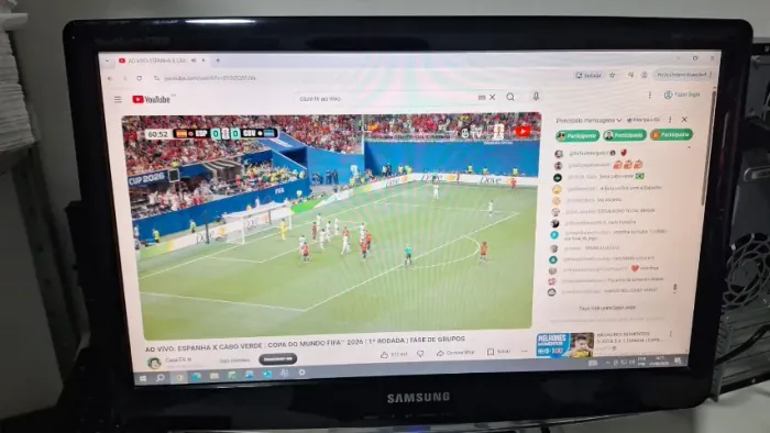 Monitor Samsung 20" - Retirado de Empresa - Funcionando