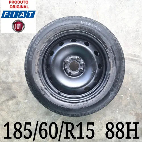 Roda Completa Original Fiat Aro 15