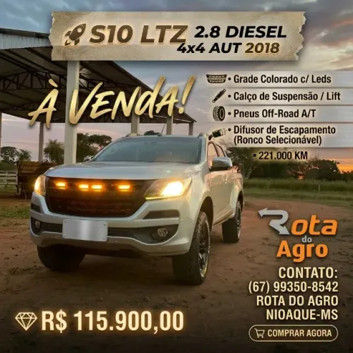 S10 LTZ 2017 4X4 DIESEL CTDI