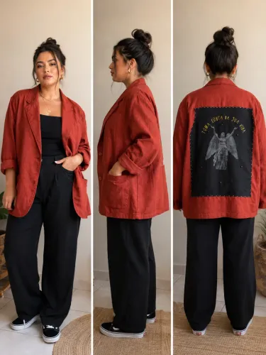 Blazer costumizado tamanho 44