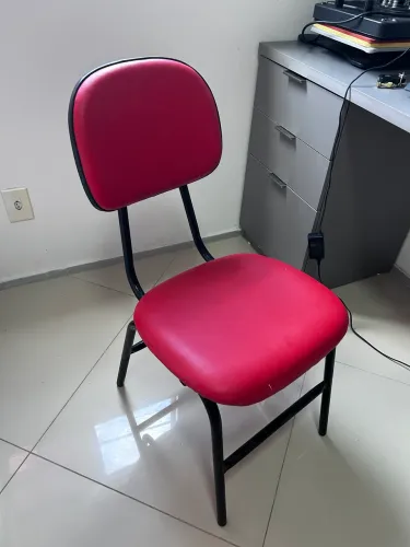 Conjunto de cadeiras para farmácia