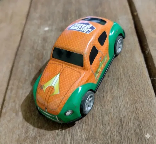 Fusca de metal do Aquaman original DC