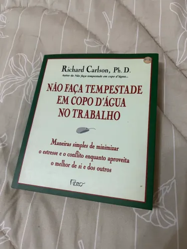 Livro Não Faça Tempestade em Copo D? Água