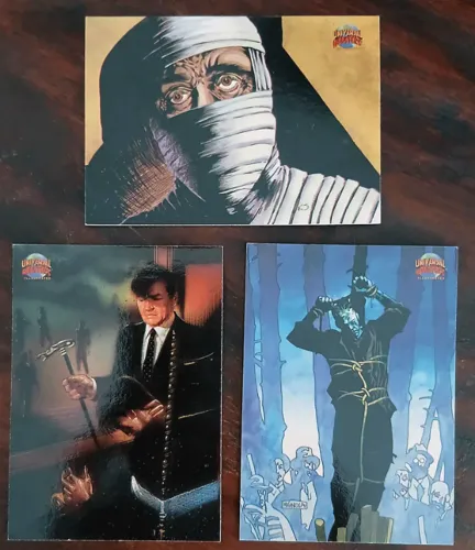 Lote 3 Cards Topps Universal Monsters Illustrated Vintage