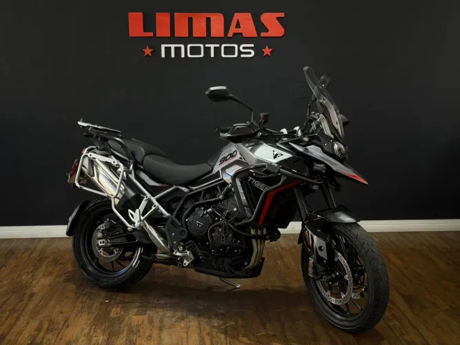 Tiger GT Pro 900 Cinza 2024 - Apenas 14.600 KM.