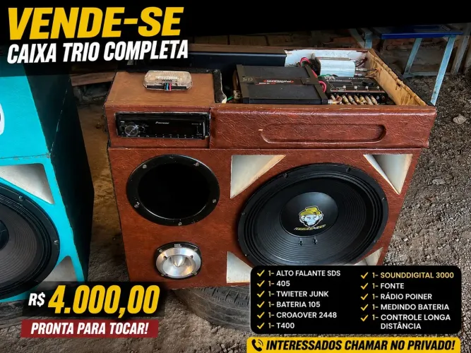 Caixa trio