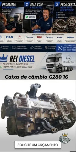 Caixa de câmbio Mercedes automático G280