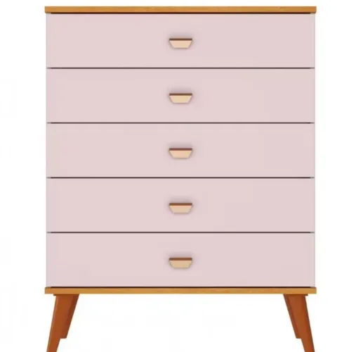 Cômoda rosa