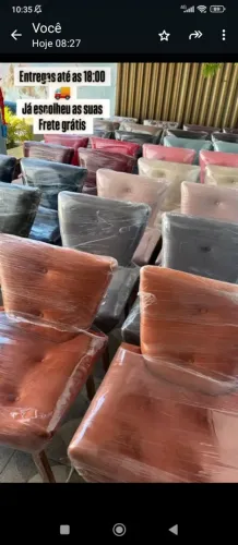 Poltronas em veludo todas as cores disponíveis pronta entrega
