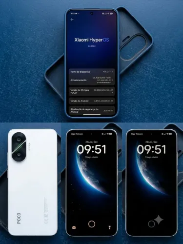 Xiaomi Poco F7 - 512 / 12 - Branco - Completo Com Caixa e Manuais !