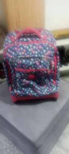 Mochila com rodinhas Kipling original