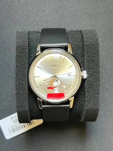 Relógio Timex Marlin Peanuts NOVO - Automatic - Snoopy "Flying Ace"
