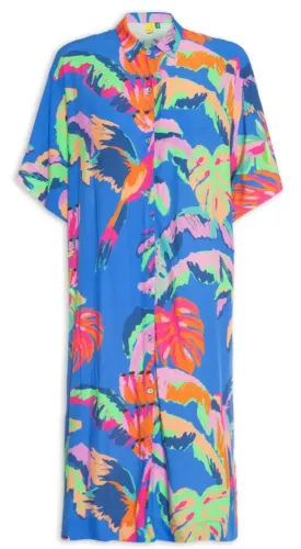 Vestido túnica selva pintada FARM ORIGINAL usado  (Usado em ótimo estado).