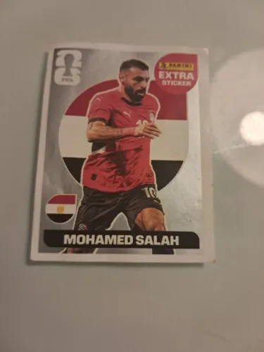 Figurinha Extra sticker do salah prat