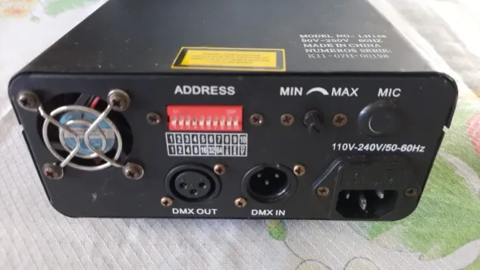Laser Verde Bivolt C/ Efeitos Controle Dmx Lh148 Profissional 110/220v semi novo