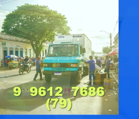 frete! urgente e rápido para sua mudança!