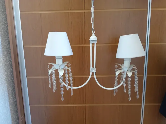 Lustre pendente duplo