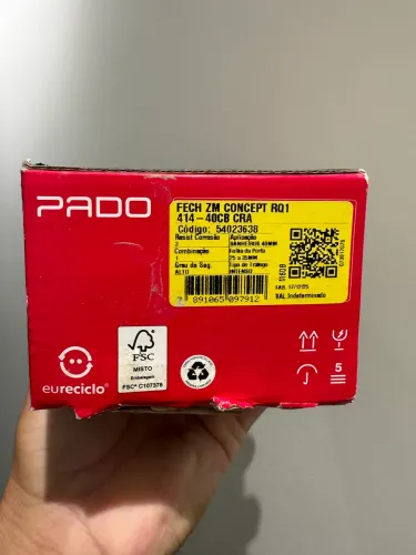 Fechadura e maçaneta para banheiro PADO CONCEPT