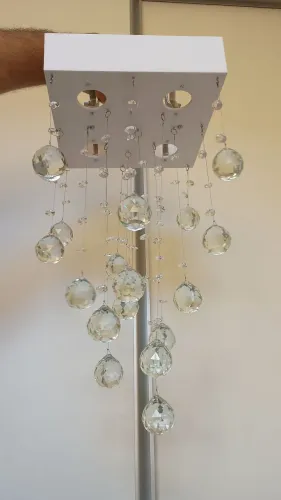 Lustre Pendente Cristal - Novo