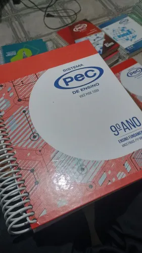 LIVROS PREPARATÓRIO MILITAR PEC 9° ANO