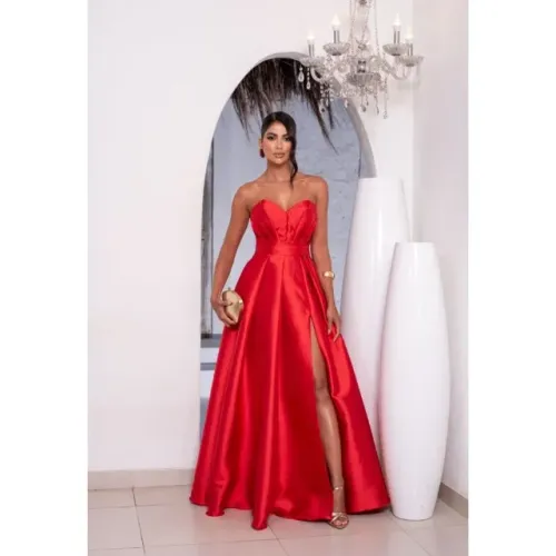 Vestido Festa Madrinha Marsala Tomara que Caia Zibeline P 36/38 Novo