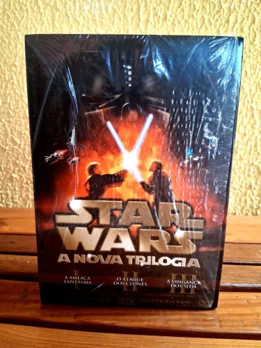 Vende Box Star Wars Segunda Trilogia em DVD