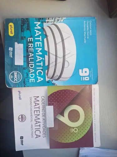 Kit Livro e caderno de atividades Matemática e Realidade 9 ano, da editora atual