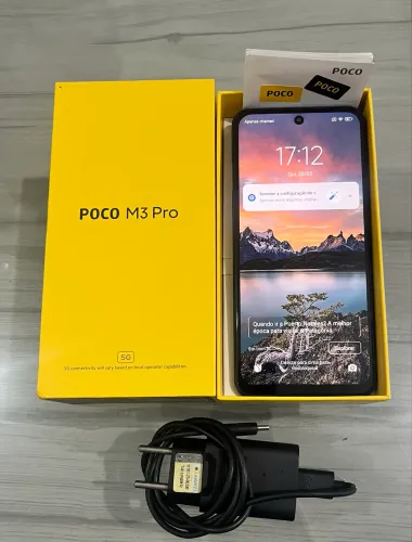 Poco m3Pro 5G - 128Gb com acessórios 