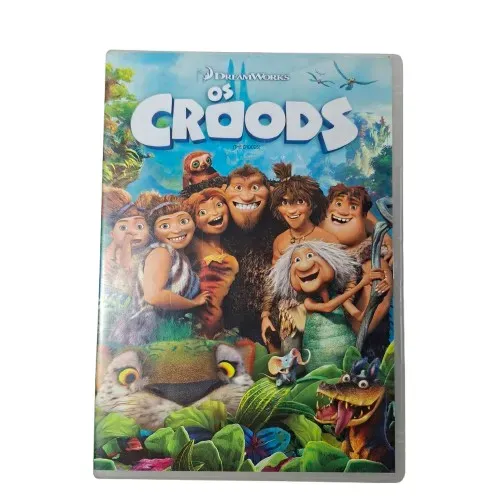 Dvd Os Croods Original Filme Infantil Animação Dreamworks/ Usado