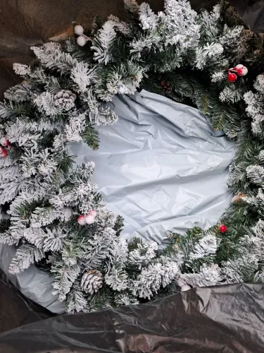 Guirlanda Natália gg 90 cm de diâmetro