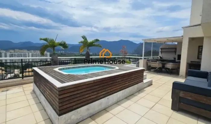 Cobertura com 4 dormitórios à venda, 226 m² por R$ 1.890.000,00 - Recreio dos Bandeirantes