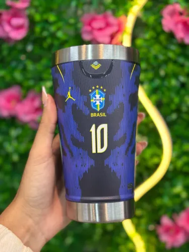 Copo Térmico do Brasil 473ml - times