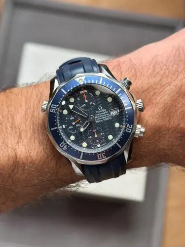 Relogio Omega Seamaster Chrono Automatico