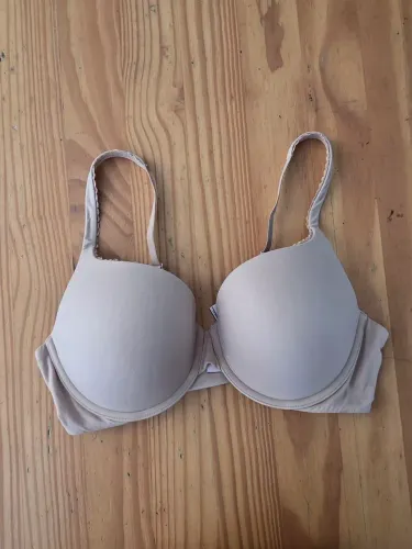 sutiã victoria's secret push up bege